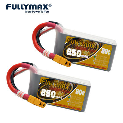 3s 850mah Lipo Battery 11.1V 80C Rc Model Battery Packs Fpv Helicopter
