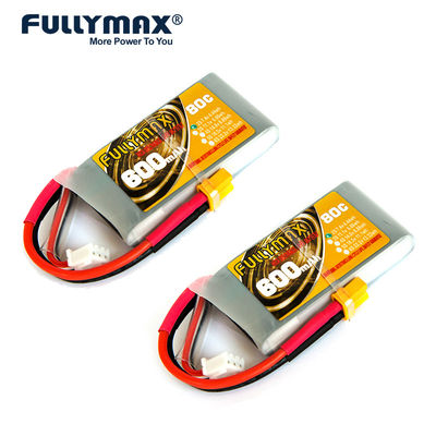 2S 7.4 V 600mah Lipo Battery 2 Cell FPV Lipo 7.4 V Rc Battery 80C High Discharge Rate