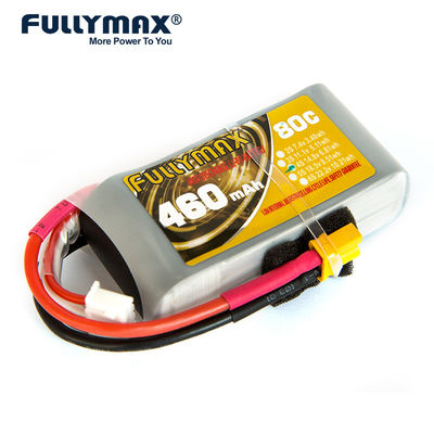 460mah 14.8v Lipo 4s Rc Car Battery 80c For Rc Aircraft Drone Airplane Lipo Racing Battery