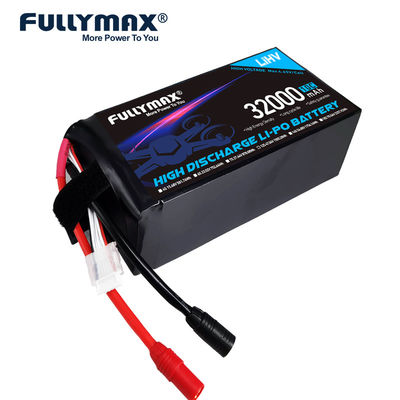12s Drone Battery 32000mAh 10C 47.04V Fullymax UAV Lipo Battery Pack High Voltage