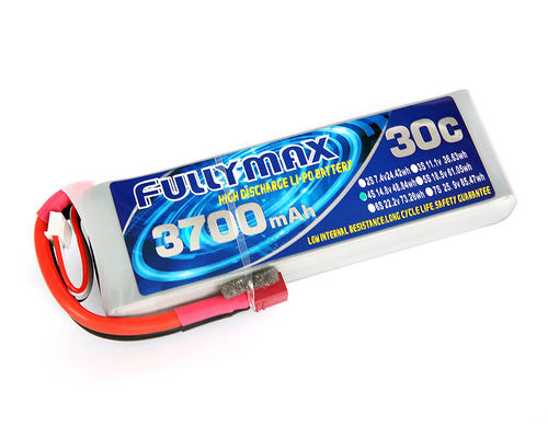FULLYMAX LiPo Battery Pack 30C 3700mAh 4S 14.8V lipo with Deans connector for RC cars RC aircraft RC Heli