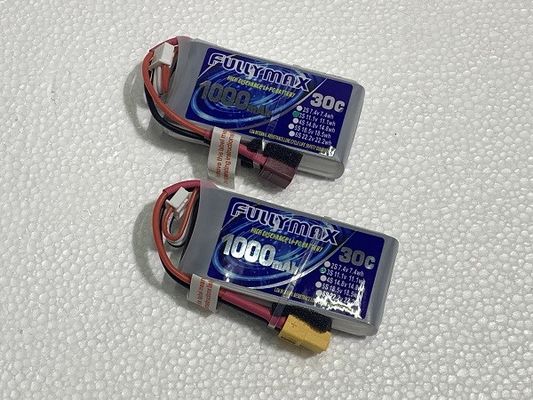 T Plug LiPo Battery Pack 30C 1000mAh 3S 11.1V For RC Cars RC Aircraft RC Helicopter
